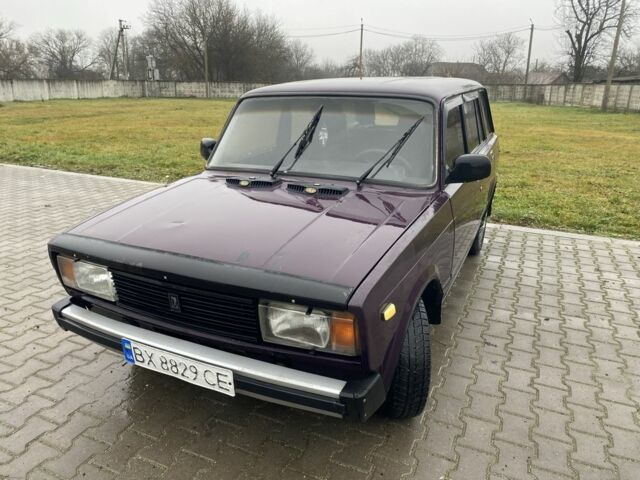Фиолетовый ВАЗ 2104, объемом двигателя 1.5 л и пробегом 93 тыс. км за 1100 $, фото 1 на Automoto.ua