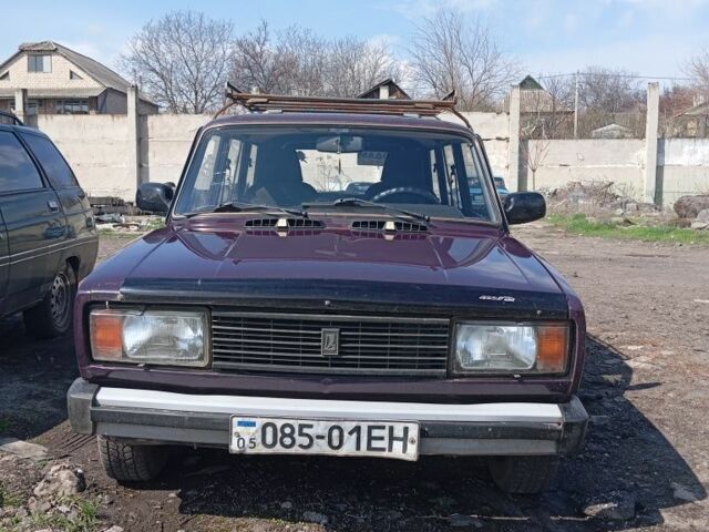 Фиолетовый ВАЗ 2104, объемом двигателя 1 л и пробегом 55 тыс. км за 1100 $, фото 1 на Automoto.ua