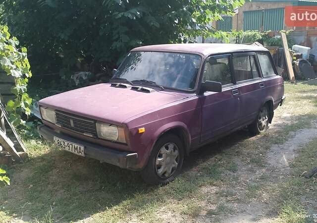 Фиолетовый ВАЗ 2104, объемом двигателя 1.45 л и пробегом 230 тыс. км за 550 $, фото 1 на Automoto.ua
