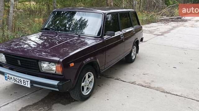 Фиолетовый ВАЗ 2104, объемом двигателя 1.5 л и пробегом 48 тыс. км за 3200 $, фото 1 на Automoto.ua