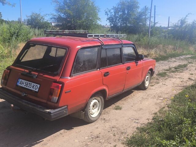 Красный ВАЗ 2104, объемом двигателя 1.3 л и пробегом 300 тыс. км за 447 $, фото 1 на Automoto.ua