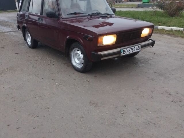 Красный ВАЗ 2104, объемом двигателя 1.3 л и пробегом 166 тыс. км за 700 $, фото 1 на Automoto.ua