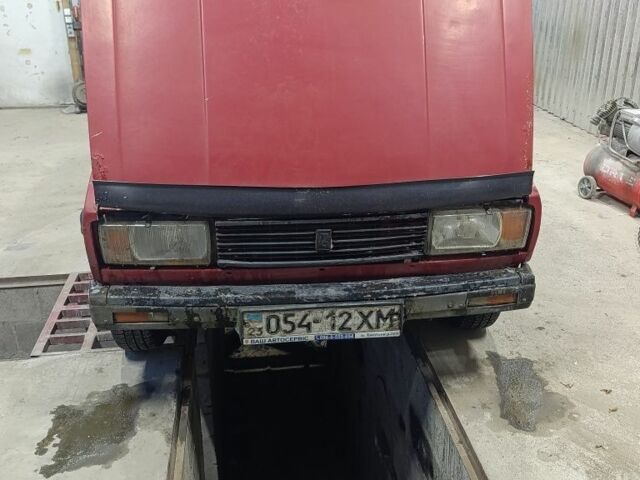 Красный ВАЗ 2104, объемом двигателя 1 л и пробегом 115 тыс. км за 449 $, фото 1 на Automoto.ua