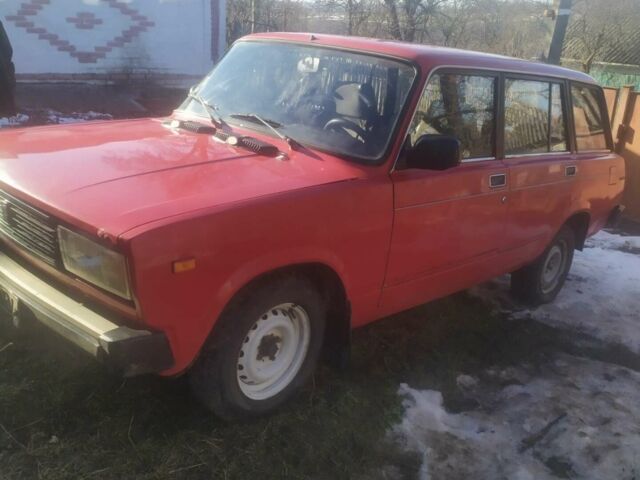 Красный ВАЗ 2104, объемом двигателя 1.5 л и пробегом 77 тыс. км за 1200 $, фото 1 на Automoto.ua