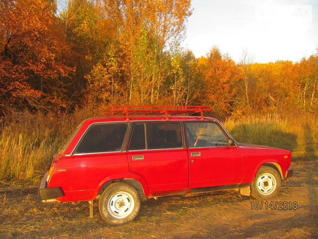 Красный ВАЗ 2104, объемом двигателя 1.3 л и пробегом 60 тыс. км за 1200 $, фото 1 на Automoto.ua