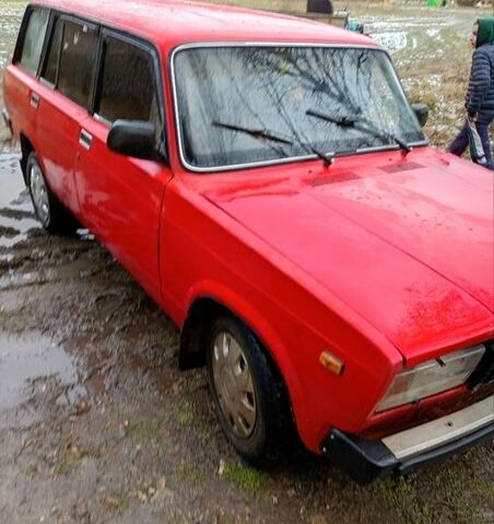 Красный ВАЗ 2104, объемом двигателя 1.45 л и пробегом 125 тыс. км за 600 $, фото 1 на Automoto.ua