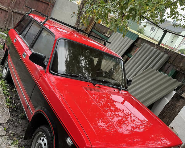 Красный ВАЗ 2104, объемом двигателя 1.3 л и пробегом 104 тыс. км за 1000 $, фото 1 на Automoto.ua