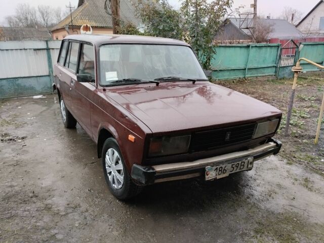 Красный ВАЗ 2104, объемом двигателя 1.3 л и пробегом 250 тыс. км за 500 $, фото 1 на Automoto.ua