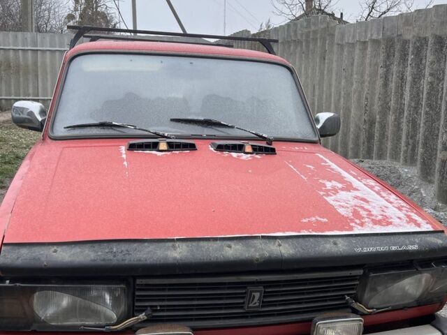 Красный ВАЗ 2104, объемом двигателя 1.3 л и пробегом 230 тыс. км за 600 $, фото 1 на Automoto.ua