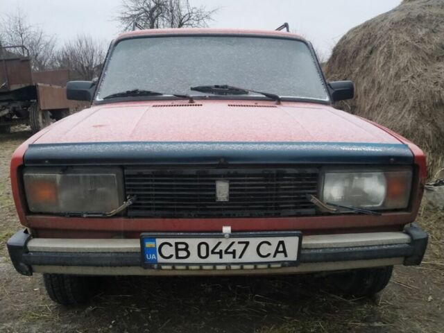 Красный ВАЗ 2104, объемом двигателя 1.5 л и пробегом 200 тыс. км за 650 $, фото 1 на Automoto.ua