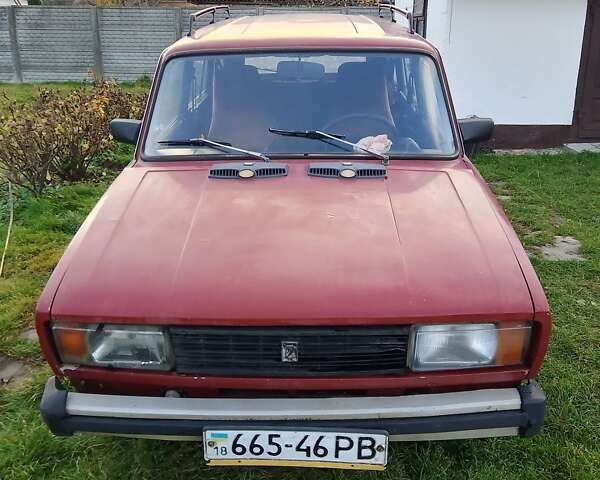 Красный ВАЗ 2104, объемом двигателя 1.5 л и пробегом 222 тыс. км за 550 $, фото 1 на Automoto.ua
