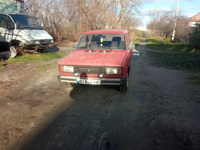 Красный ВАЗ 2104, объемом двигателя 1.5 л и пробегом 140 тыс. км за 850 $, фото 1 на Automoto.ua