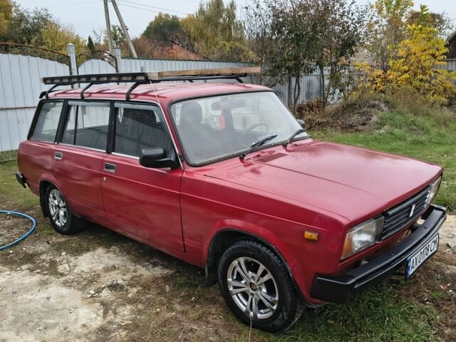 Красный ВАЗ 2104, объемом двигателя 1 л и пробегом 265 тыс. км за 1055 $, фото 1 на Automoto.ua