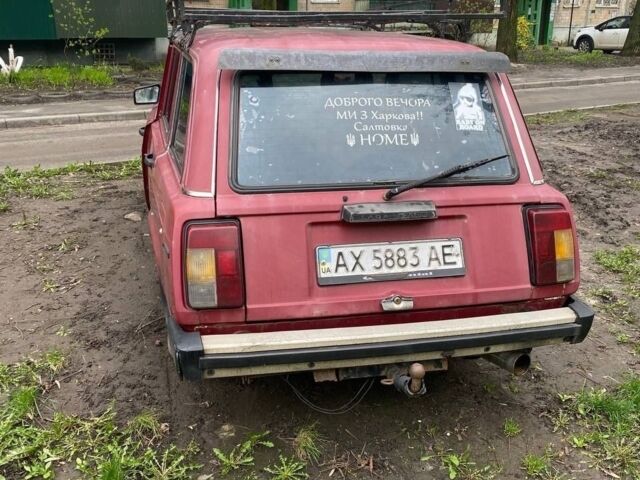 Красный ВАЗ 2104, объемом двигателя 1.5 л и пробегом 777 тыс. км за 550 $, фото 1 на Automoto.ua