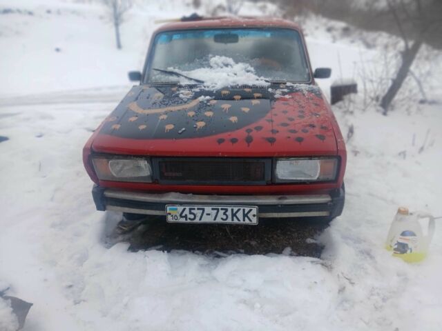 Красный ВАЗ 2104, объемом двигателя 0 л и пробегом 350 тыс. км за 233 $, фото 1 на Automoto.ua