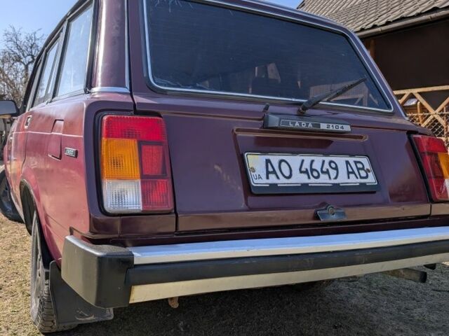 Красный ВАЗ 2104, объемом двигателя 0 л и пробегом 90 тыс. км за 1350 $, фото 1 на Automoto.ua