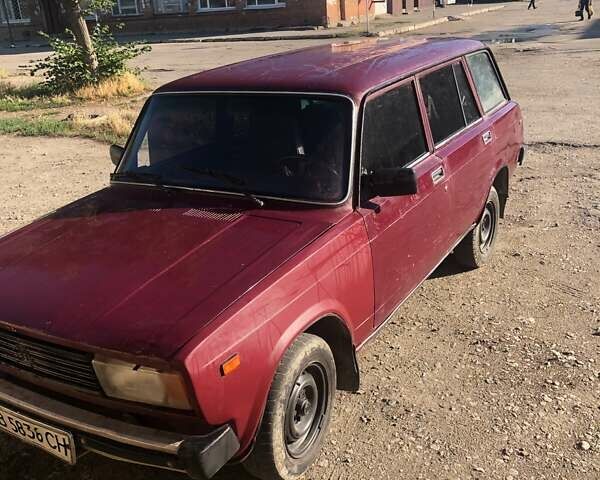 Красный ВАЗ 2104, объемом двигателя 1.45 л и пробегом 120 тыс. км за 650 $, фото 1 на Automoto.ua
