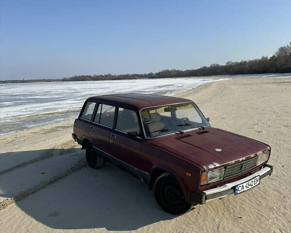 Красный ВАЗ 2104, объемом двигателя 1.5 л и пробегом 190 тыс. км за 650 $, фото 1 на Automoto.ua