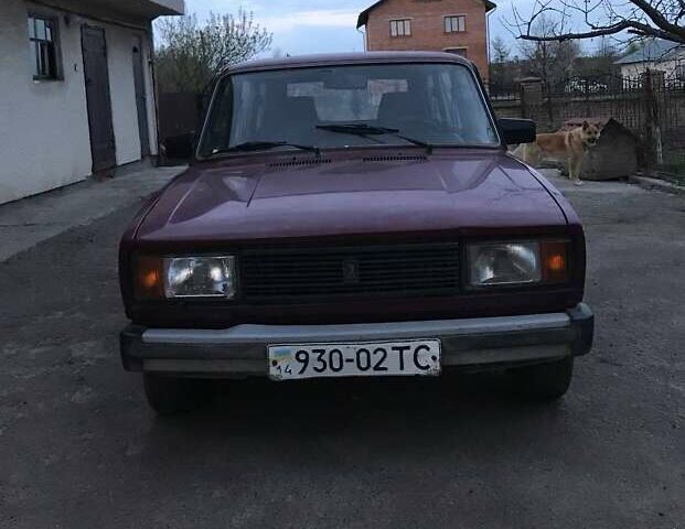 Красный ВАЗ 2104, объемом двигателя 1.5 л и пробегом 276 тыс. км за 650 $, фото 1 на Automoto.ua