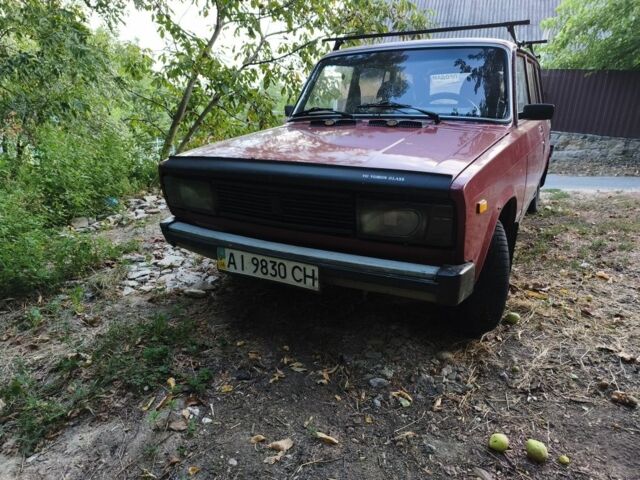 Красный ВАЗ 2104, объемом двигателя 1.5 л и пробегом 250 тыс. км за 602 $, фото 1 на Automoto.ua