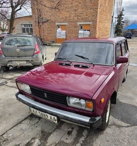 Красный ВАЗ 2104, объемом двигателя 1.45 л и пробегом 107 тыс. км за 1200 $, фото 1 на Automoto.ua