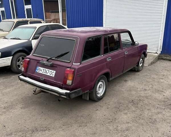 Красный ВАЗ 2104, объемом двигателя 1.5 л и пробегом 200 тыс. км за 1023 $, фото 1 на Automoto.ua