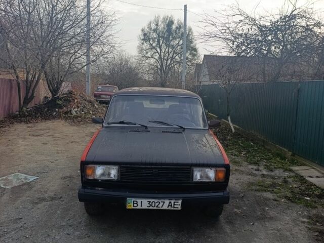Красный ВАЗ 2104, объемом двигателя 1 л и пробегом 74 тыс. км за 606 $, фото 1 на Automoto.ua