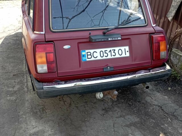 Красный ВАЗ 2104, объемом двигателя 1.5 л и пробегом 45 тыс. км за 1000 $, фото 1 на Automoto.ua