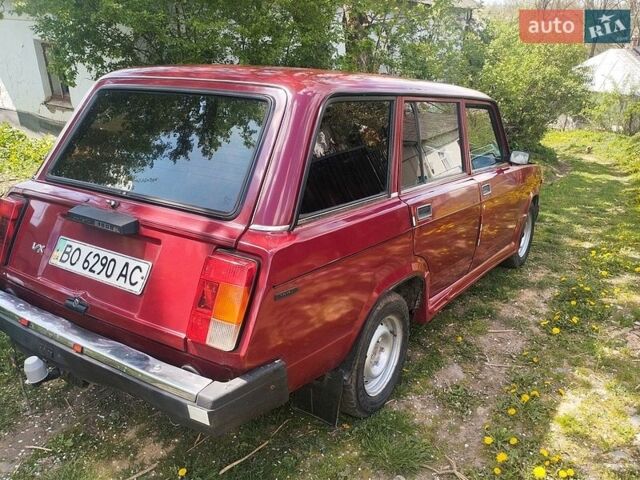 Красный ВАЗ 2104, объемом двигателя 1.5 л и пробегом 105 тыс. км за 1250 $, фото 1 на Automoto.ua