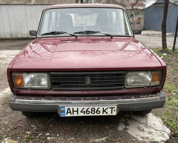 Красный ВАЗ 2104, объемом двигателя 1.5 л и пробегом 150 тыс. км за 1100 $, фото 1 на Automoto.ua