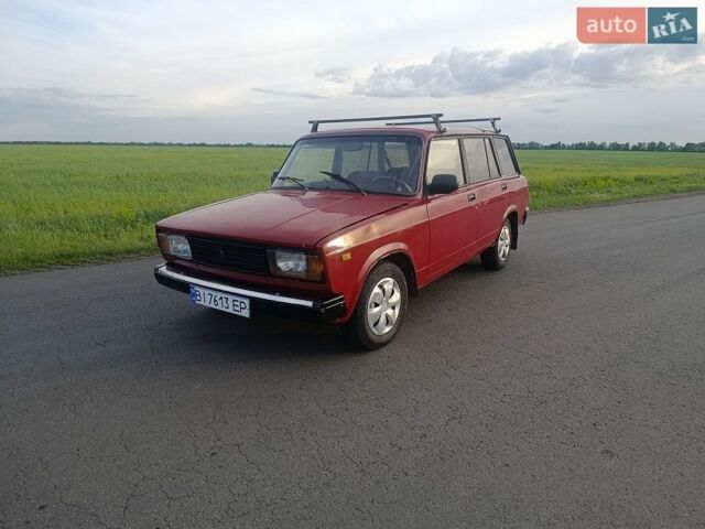 Красный ВАЗ 2104, объемом двигателя 1.45 л и пробегом 123 тыс. км за 1200 $, фото 1 на Automoto.ua
