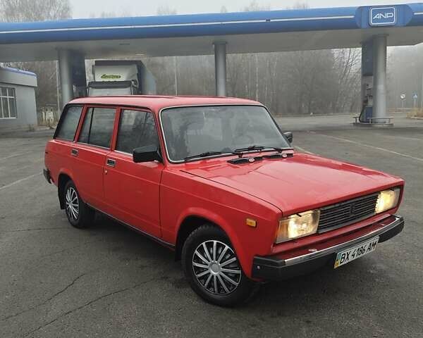 Красный ВАЗ 2104, объемом двигателя 1.57 л и пробегом 120 тыс. км за 1750 $, фото 1 на Automoto.ua