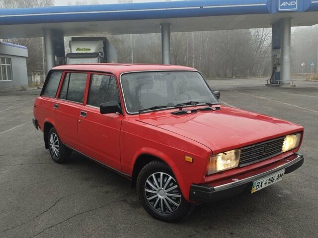 Красный ВАЗ 2104, объемом двигателя 1.57 л и пробегом 120 тыс. км за 1650 $, фото 1 на Automoto.ua