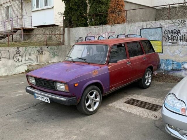 Красный ВАЗ 2104, объемом двигателя 1.5 л и пробегом 63 тыс. км за 1100 $, фото 1 на Automoto.ua