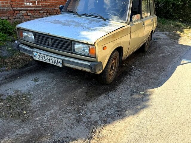 Желтый ВАЗ 2104, объемом двигателя 1.5 л и пробегом 0 тыс. км за 450 $, фото 1 на Automoto.ua