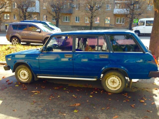 Синий ВАЗ 2104, объемом двигателя 1.5 л и пробегом 70 тыс. км за 1300 $, фото 1 на Automoto.ua