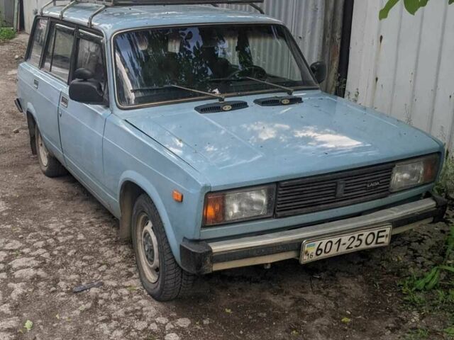 Синий ВАЗ 2104, объемом двигателя 1.5 л и пробегом 100 тыс. км за 1000 $, фото 1 на Automoto.ua