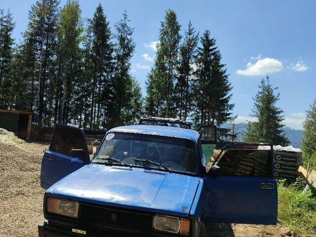 Синий ВАЗ 2104, объемом двигателя 1.5 л и пробегом 855 тыс. км за 700 $, фото 1 на Automoto.ua
