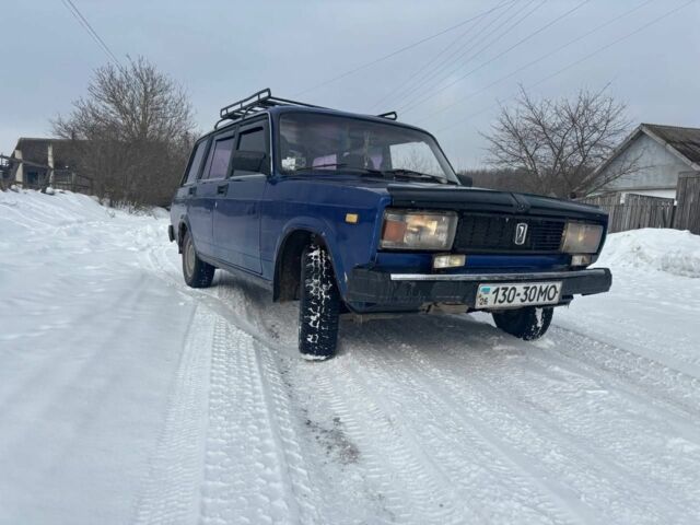 Синий ВАЗ 2104, объемом двигателя 1.3 л и пробегом 135 тыс. км за 550 $, фото 1 на Automoto.ua