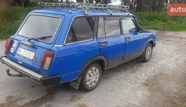 Синий ВАЗ 2104, объемом двигателя 1.3 л и пробегом 117 тыс. км за 1000 $, фото 1 на Automoto.ua