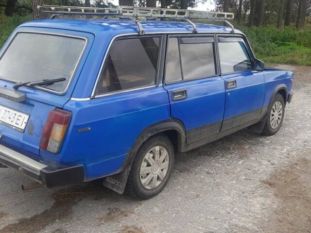 Синий ВАЗ 2104, объемом двигателя 1.3 л и пробегом 117 тыс. км за 1000 $, фото 1 на Automoto.ua