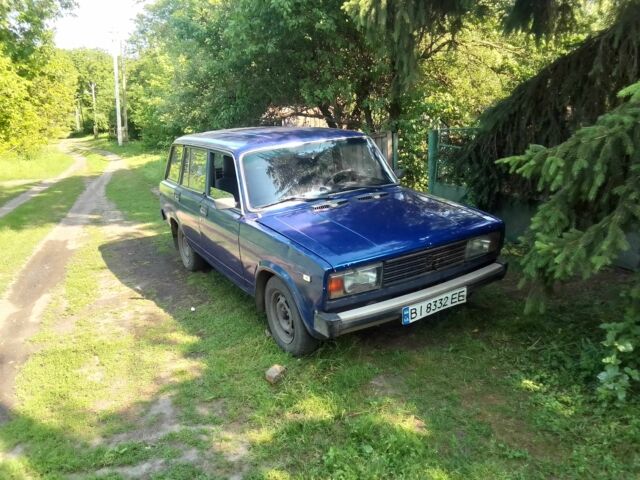 Синий ВАЗ 2104, объемом двигателя 1.3 л и пробегом 30 тыс. км за 581 $, фото 1 на Automoto.ua