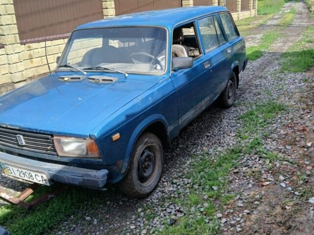 Синий ВАЗ 2104, объемом двигателя 1 л и пробегом 999 тыс. км за 182 $, фото 1 на Automoto.ua