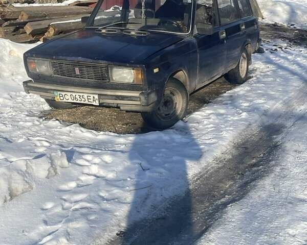 Синий ВАЗ 2104, объемом двигателя 1.5 л и пробегом 50 тыс. км за 500 $, фото 1 на Automoto.ua