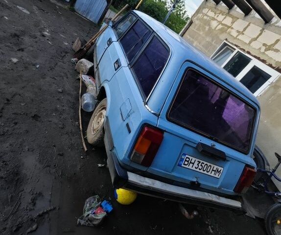 Синий ВАЗ 2104, объемом двигателя 1.3 л и пробегом 450 тыс. км за 450 $, фото 1 на Automoto.ua