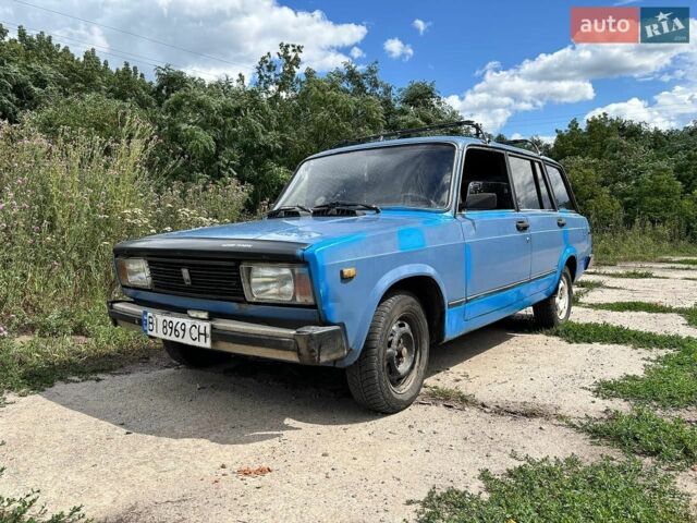 Синий ВАЗ 2104, объемом двигателя 1.3 л и пробегом 85 тыс. км за 603 $, фото 1 на Automoto.ua