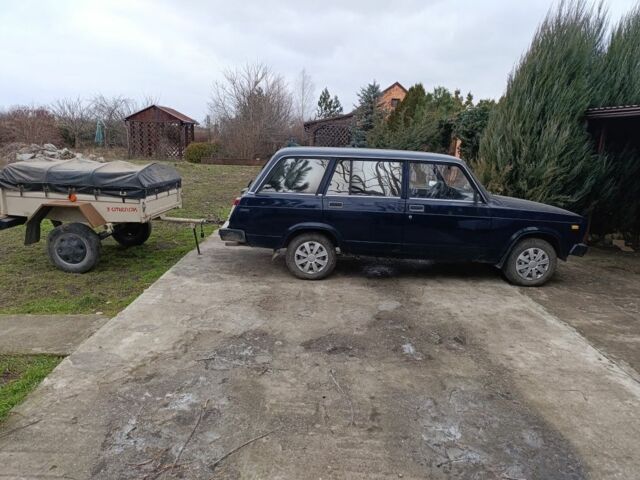 Синий ВАЗ 2104, объемом двигателя 1.3 л и пробегом 150 тыс. км за 1000 $, фото 1 на Automoto.ua