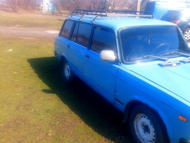 Синий ВАЗ 2104, объемом двигателя 1.5 л и пробегом 150 тыс. км за 750 $, фото 1 на Automoto.ua
