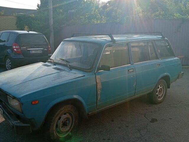 Синий ВАЗ 2104, объемом двигателя 1 л и пробегом 300 тыс. км за 258 $, фото 1 на Automoto.ua