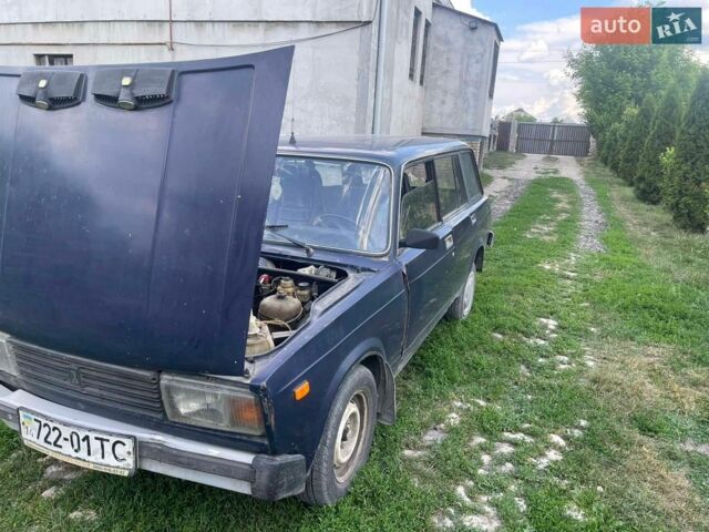 Синий ВАЗ 2104, объемом двигателя 1.5 л и пробегом 250 тыс. км за 450 $, фото 1 на Automoto.ua